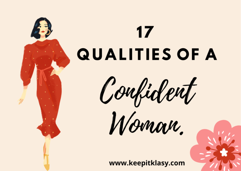 Qualities of a confident woman