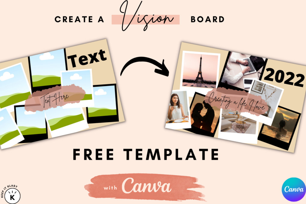 Canva Pro Vision Board Template