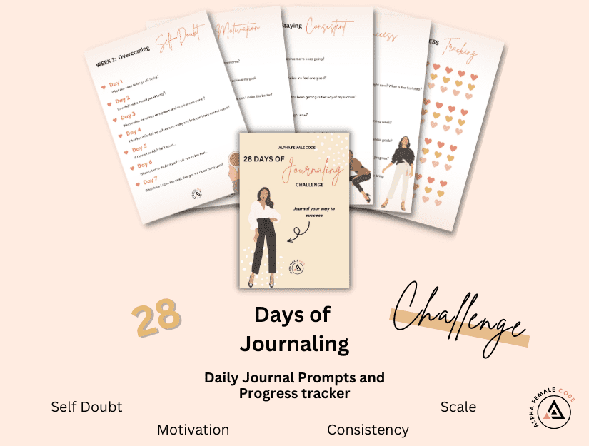 A freebie with instant download - Journaling challenge