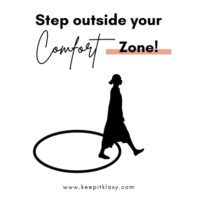 Step outside you Comfort Zone - Successful women